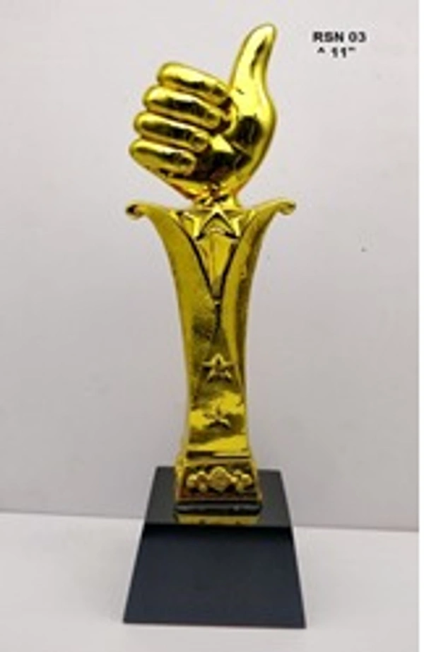 Well Done Golden Awards and Trophies - 11 Inches, Bangalore 24 hrs up to 72 hours / Other Cities 4 to 7 days.